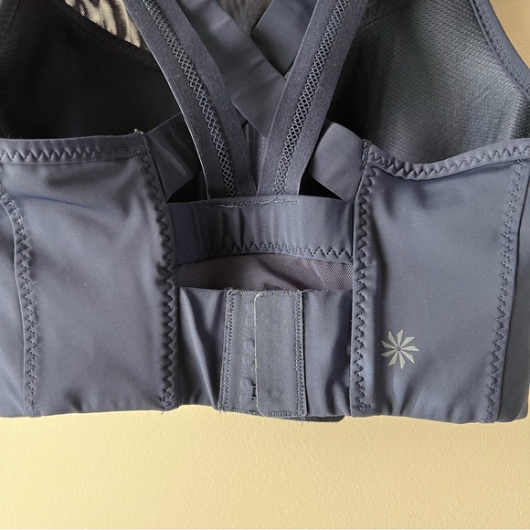 Athleta GiGi High Impact Bra Navy XS - Picture 4 of 7